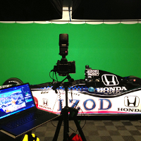 Image of Honda gig with Green Screen